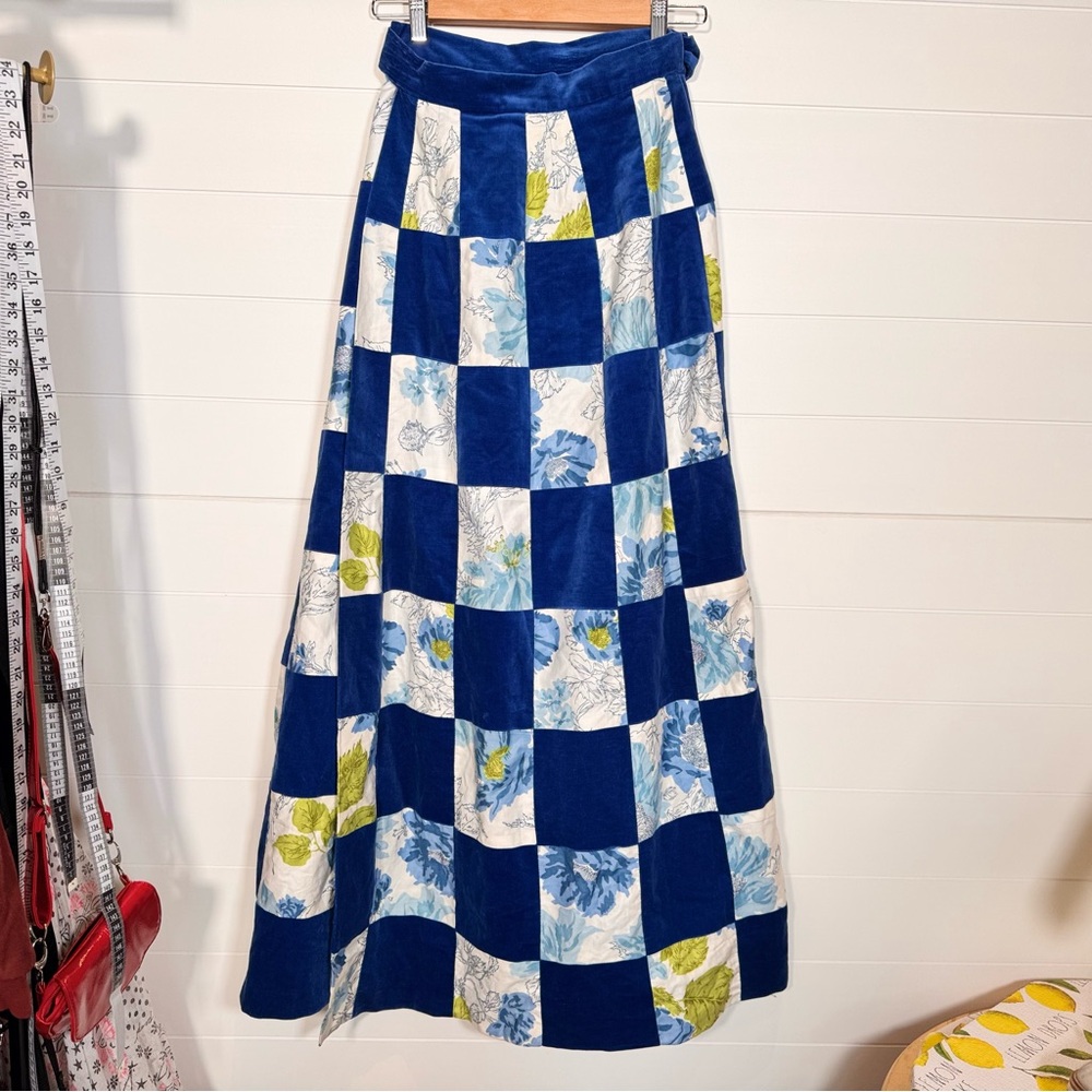 Walker Mountain Crafts Blue Patchwork Quilt Boho … - image 7